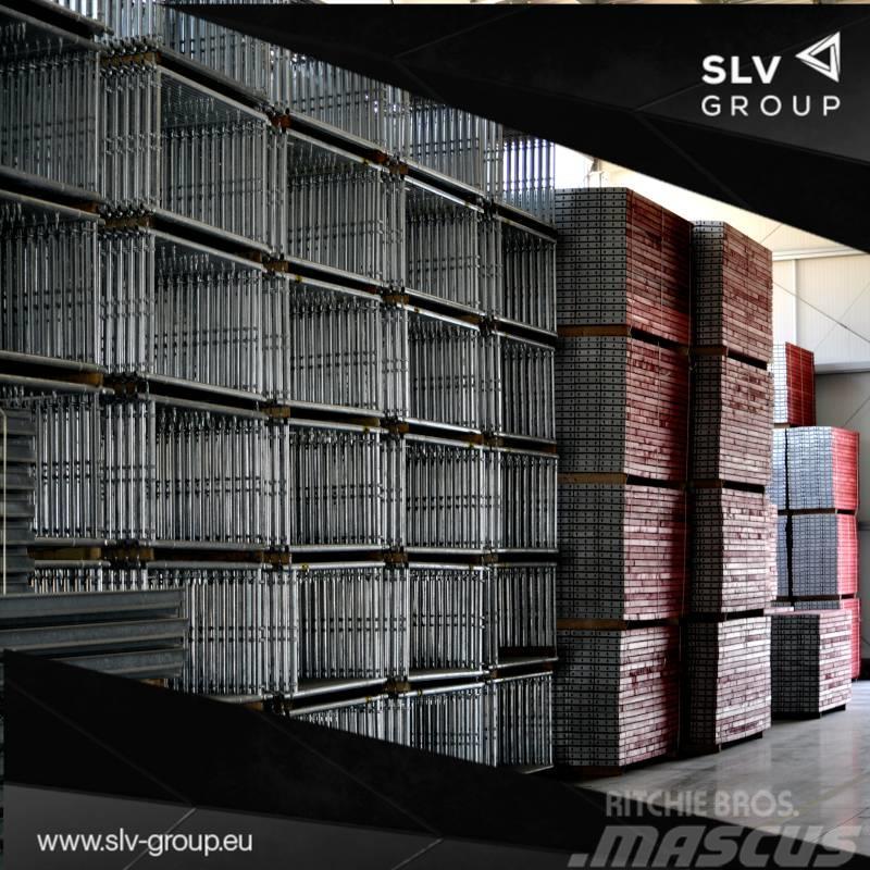  SLV-Group Aluminium Fassadengerüst Typ Plettac 58, Telineet ja lisäosat