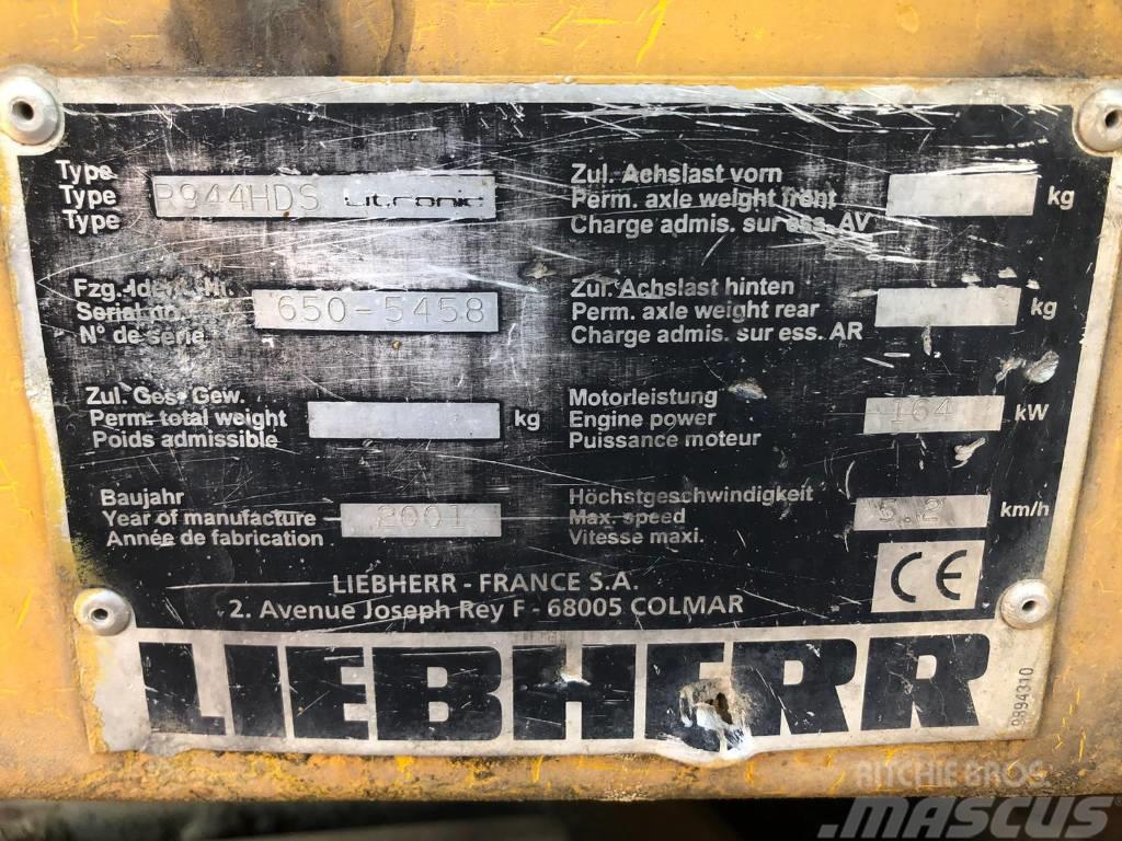 Liebherr R 944 HD S L Litronic FOR PARTS Telakaivukoneet