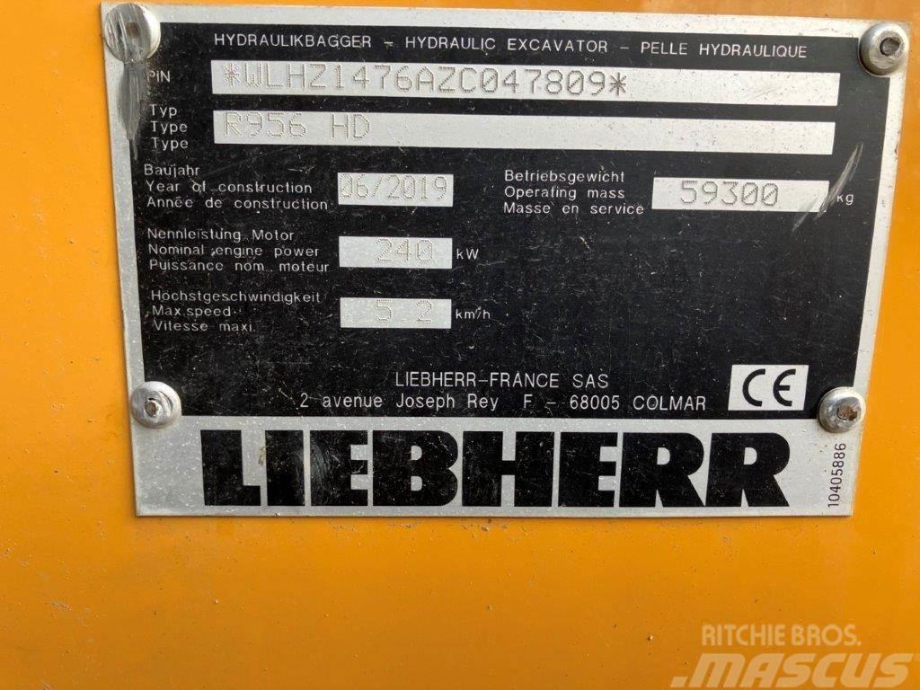 Liebherr R 956 Litronic Telakaivukoneet