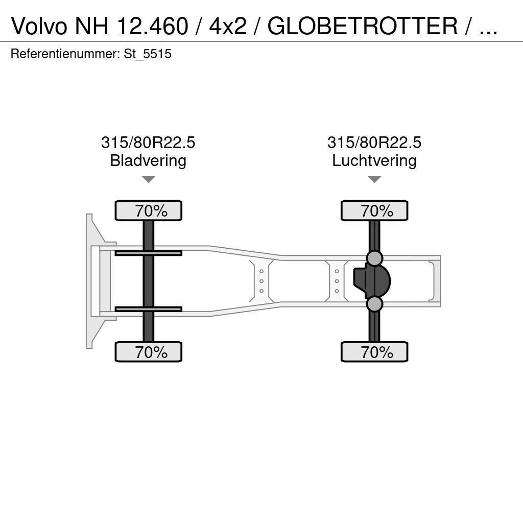 Volvo NH 12.460 / 4x2 / GLOBETROTTER / MANUAL GEARBOX Vetopöytäautot