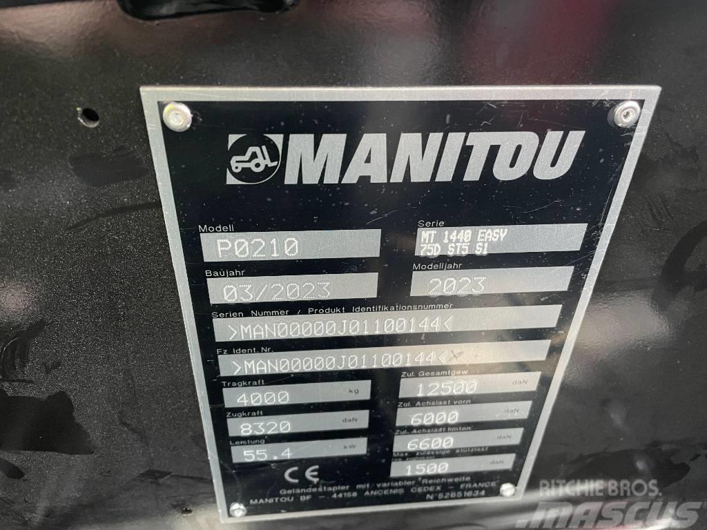 Manitou MT 1440/Telehandler fixed 14 meter 4 tons Kurottajat