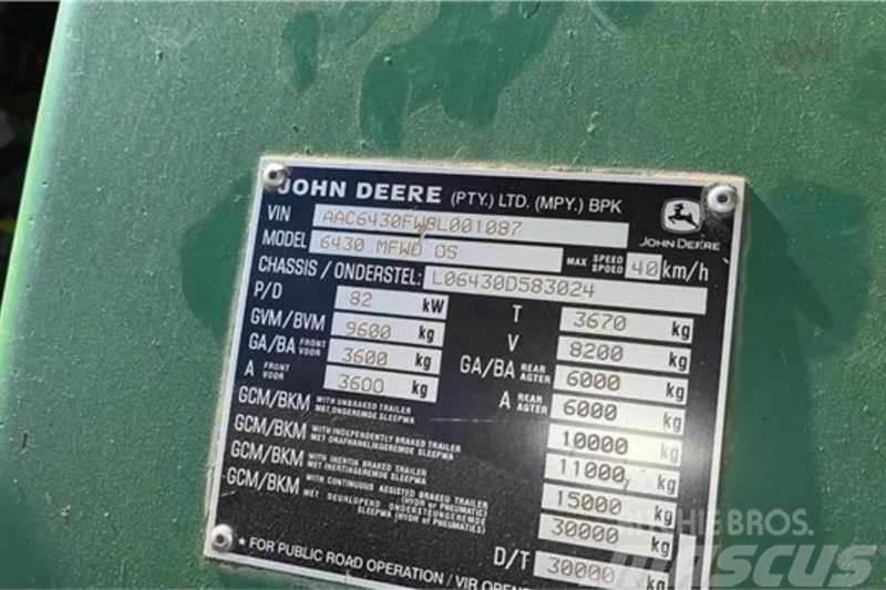 John Deere 6430 Traktorit