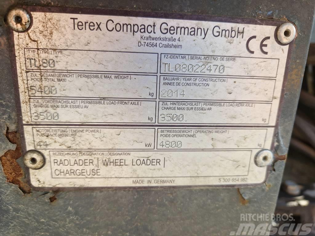 Terex TL80 Pyöräkuormaajat