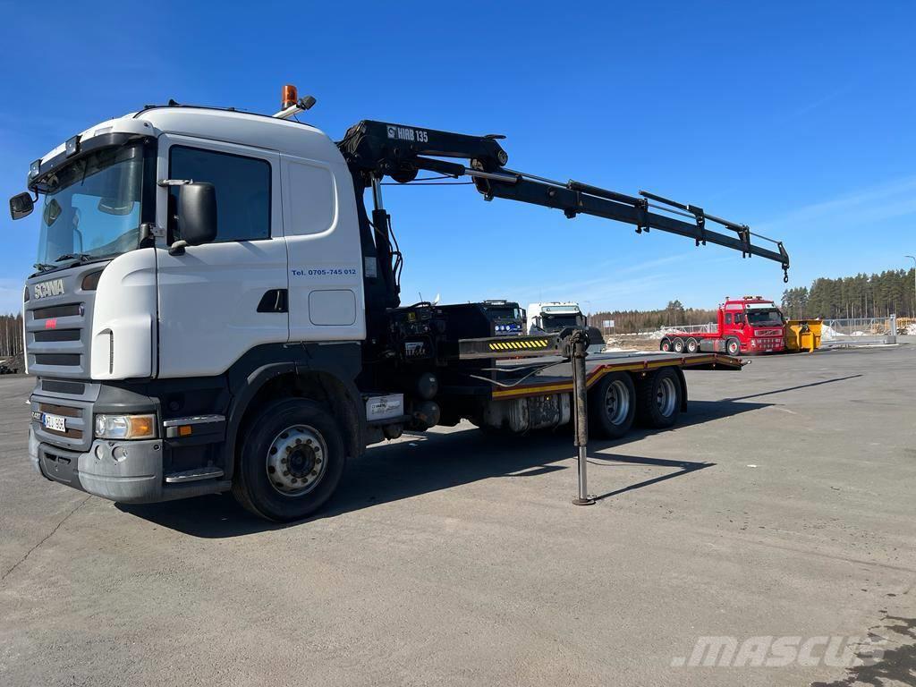 Scania R 420 LB Crane trucks