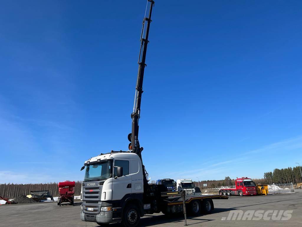 Scania R 420 LB Crane trucks