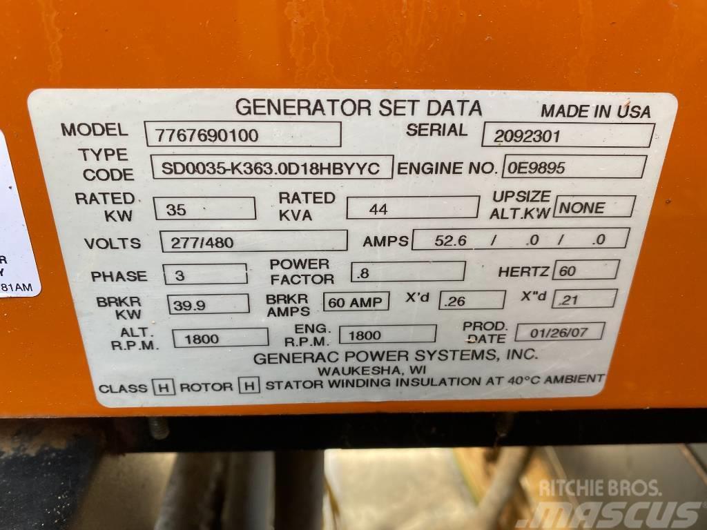 Generac 35 KW Dieselgeneraattorit