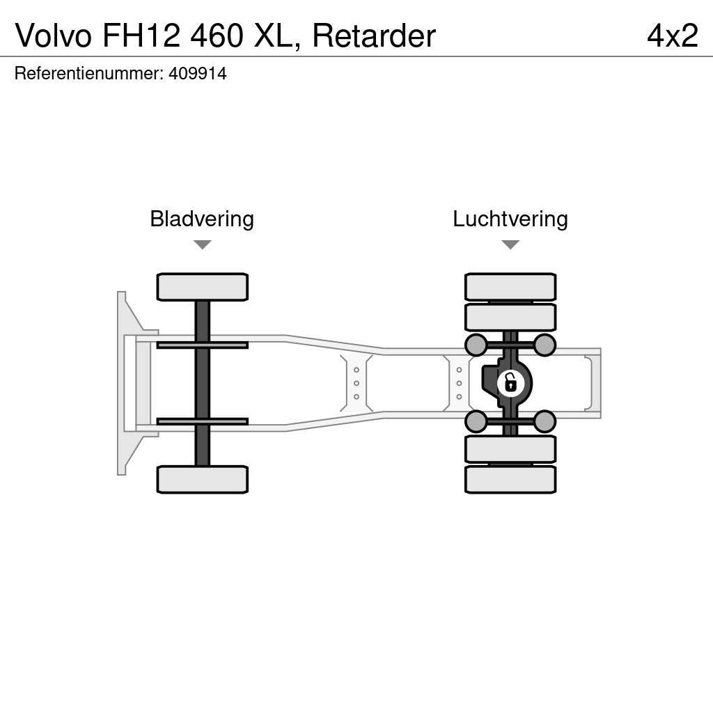 Volvo FH12 460 XL, Retarder Vetopöytäautot