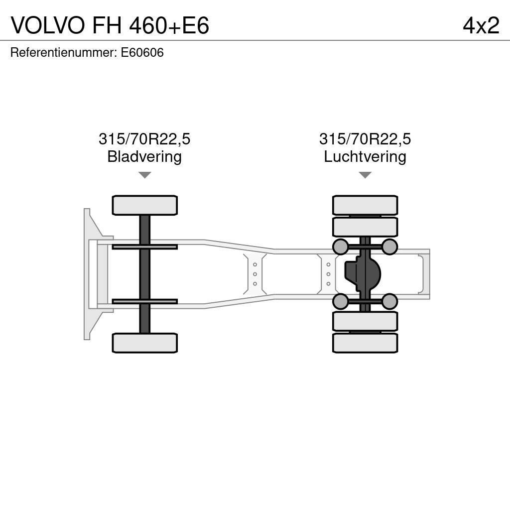 Volvo FH 460+E6 Vetopöytäautot