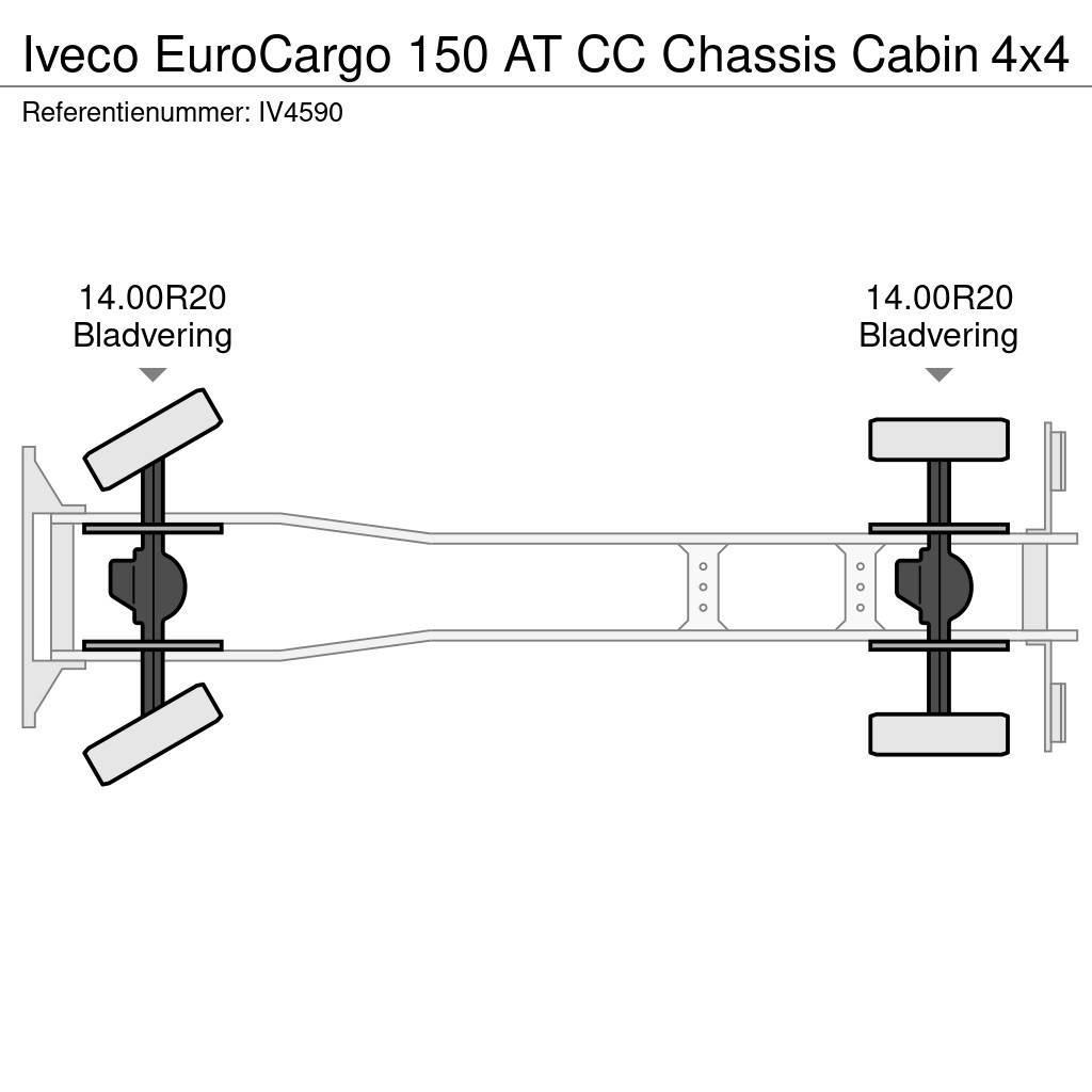 Iveco EuroCargo 150 AT CC Chassis Cabin Kuorma-autoalustat