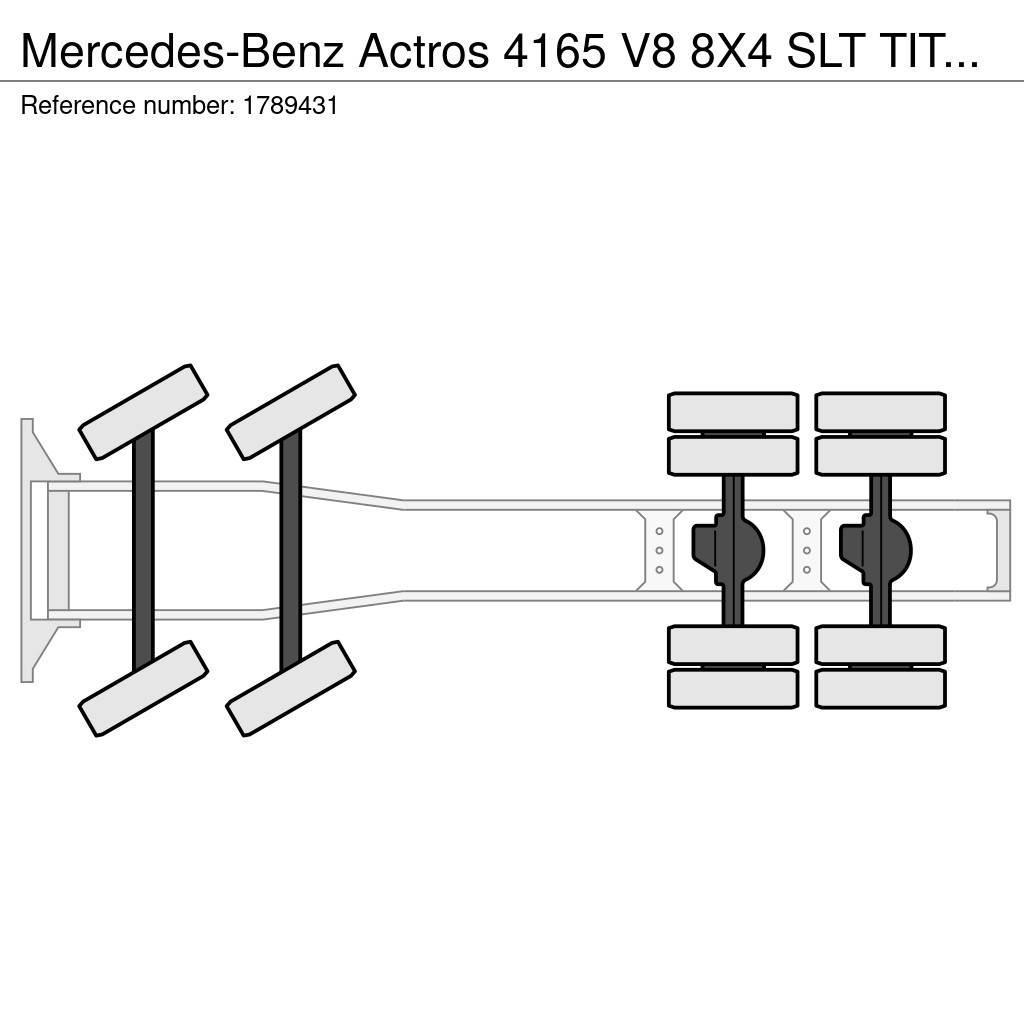 Mercedes-Benz Actros 4165 V8 8X4 SLT TITAN HEAVY DUTY TRACTOR/TR Vetopöytäautot