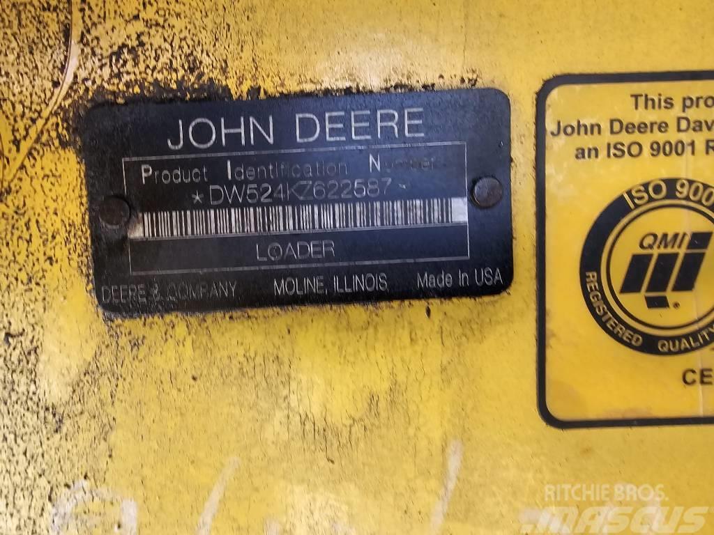 John Deere 524 K Pyöräkuormaajat