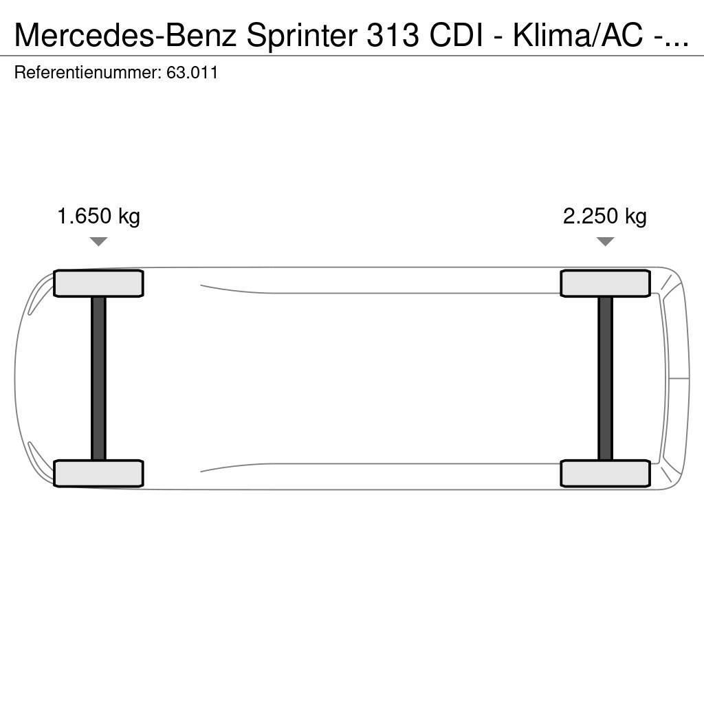 Mercedes-Benz Sprinter 313 CDI - Klima/AC - Joly B9 crane - 5 se Lava-autot