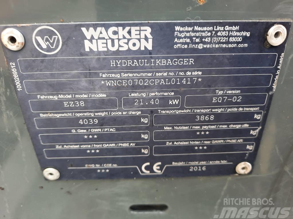 Wacker Neuson EZ 38 Minikaivukoneet < 7t