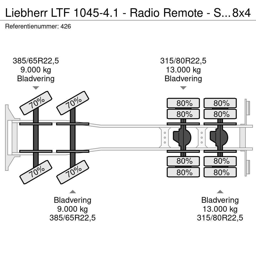 Liebherr LTF 1045-4.1 - Radio Remote - Scania P410 8x4 - Eu Mobiilinosturit