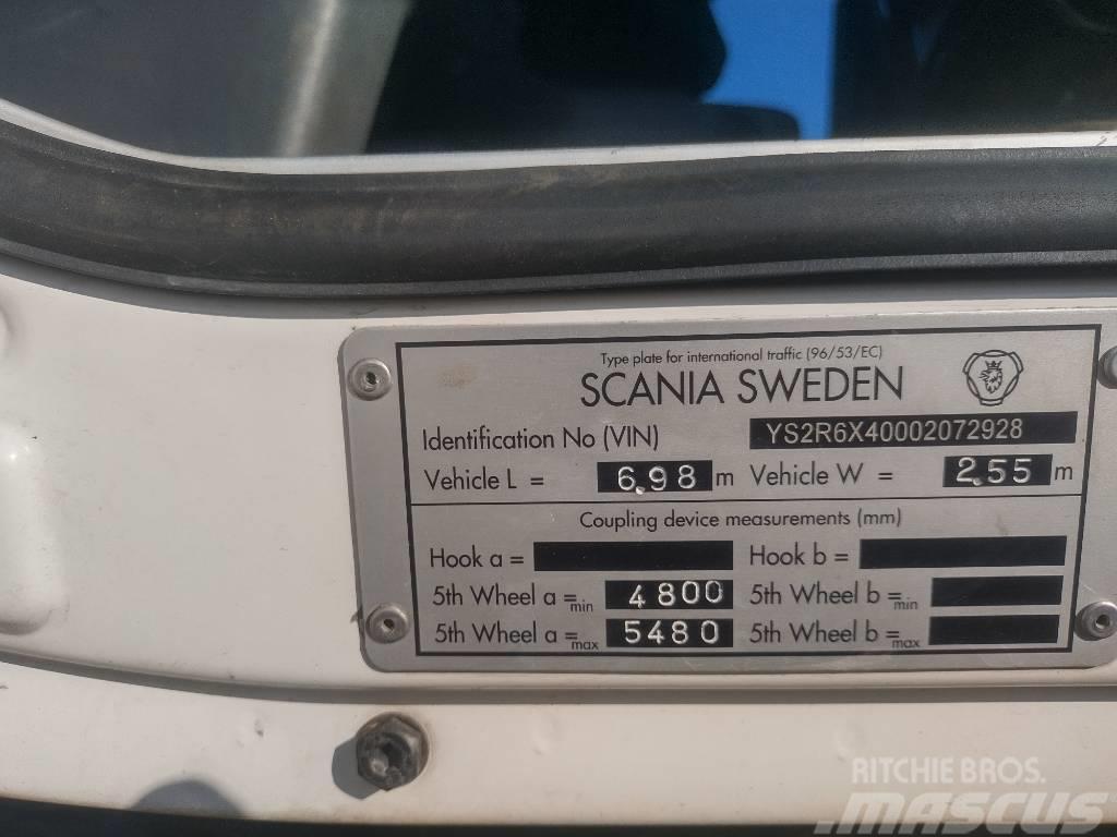 Scania R730 6x4 kippihydrauliikka Vetopöytäautot