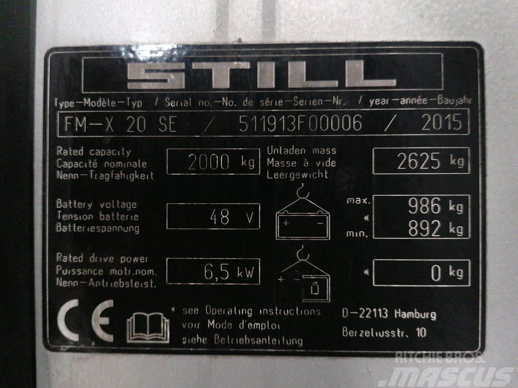 Still FM-X 20 SE Työntömastotrukit