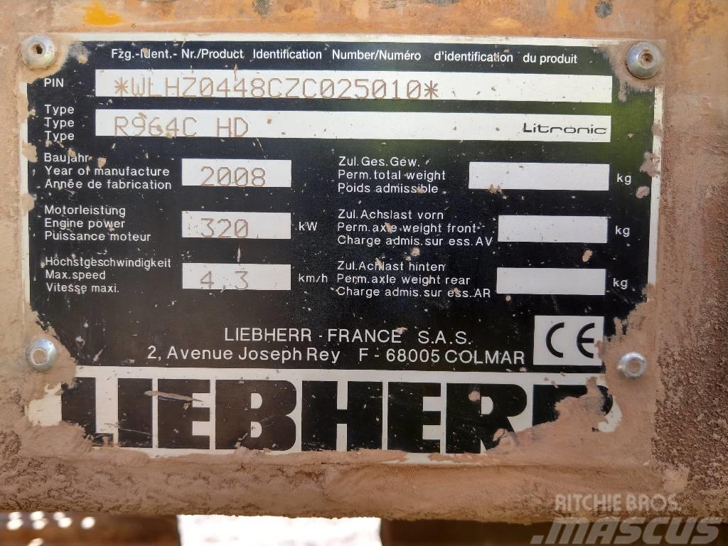 Liebherr R 964 C HD Telakaivukoneet