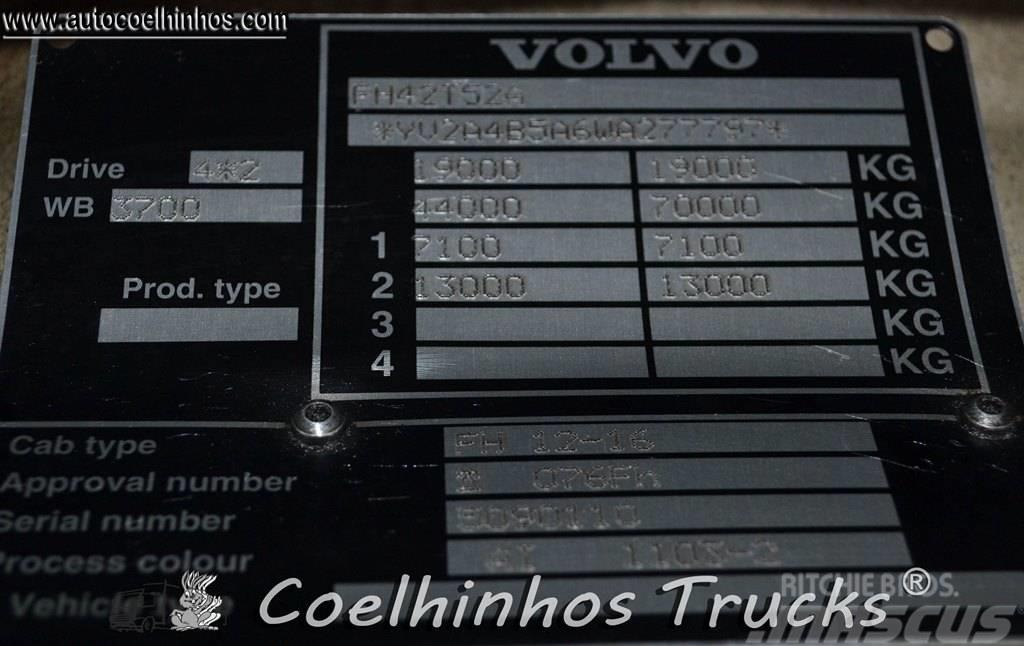 Volvo FH16 520  Globetrotter Vetopöytäautot