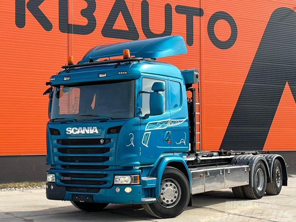 Scania G 450 6x2*4 HIAB XR 20 ton / L=5300 mm Koukkulava kuorma-autot