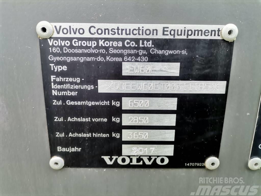Volvo EW 60 Pyöräkaivukoneet