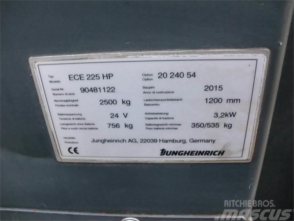 Jungheinrich ECE 225 HP 2400x540mm Matalakeräilytrukit