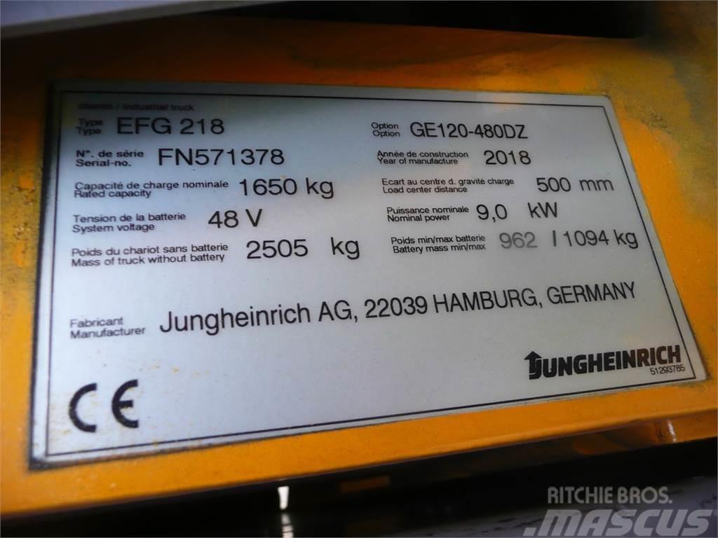 Jungheinrich EFG 218 480 DZ Sähkötrukit