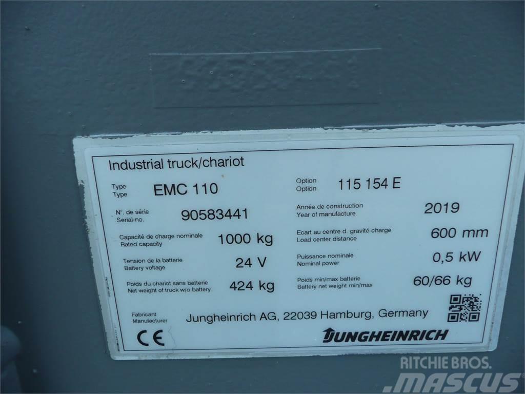 Jungheinrich EMC 110 154 E Ajettavat pinoamisvaunut