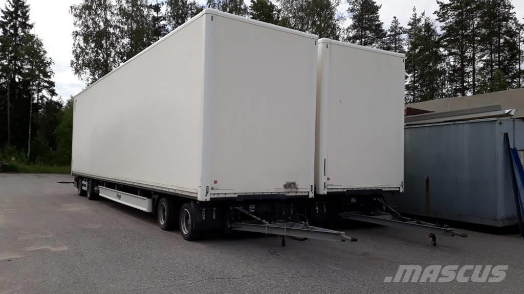 Fliegl VPS 280 4 aks. rahtipv Umpikoriperävaunut