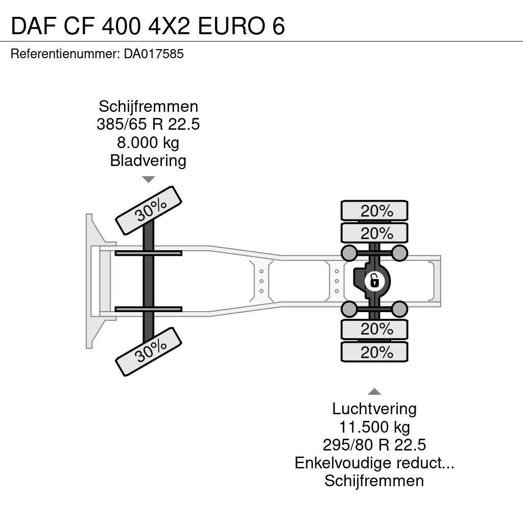 DAF CF 400 4X2 EURO 6 Vetopöytäautot