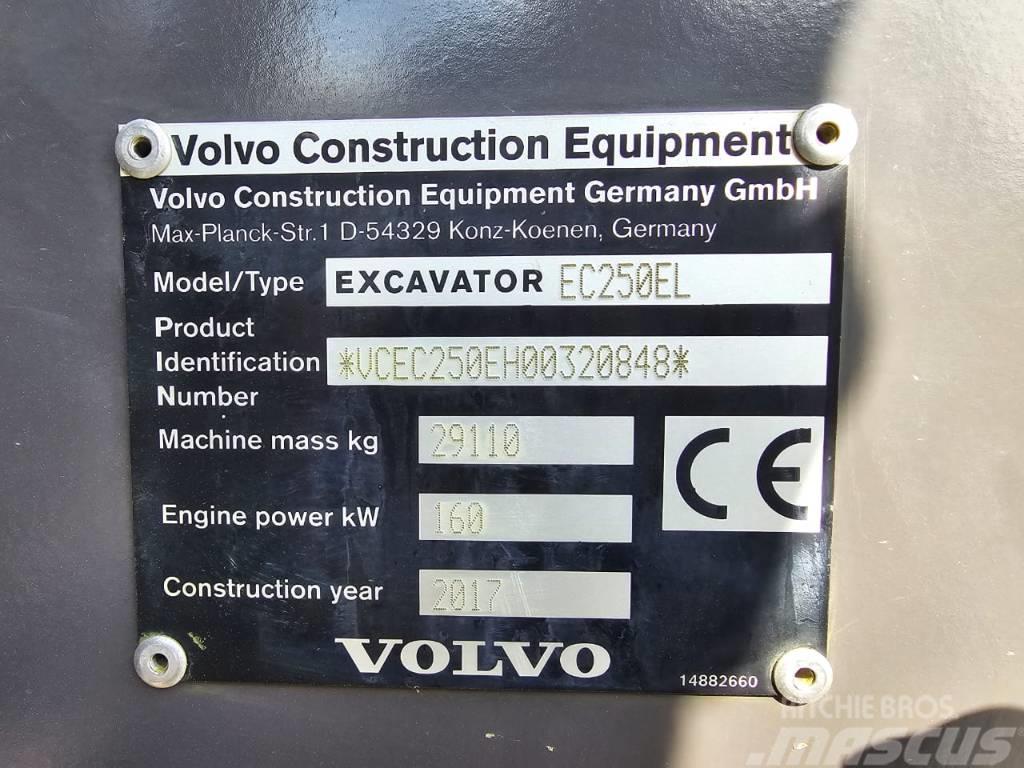 Volvo EC250EL Telakaivukoneet