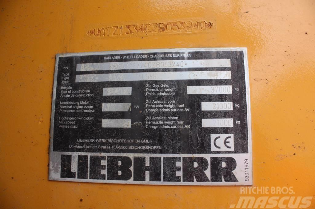 Liebherr L586XP Pyöräkuormaajat