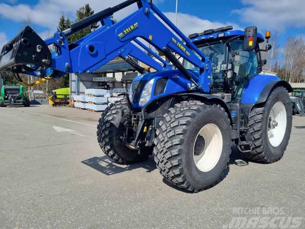 New Holland T7.220 AC+ISME 221B Traktorit