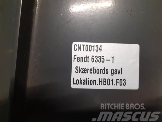 Fendt 6335 Lisävarusteet ja komponentit