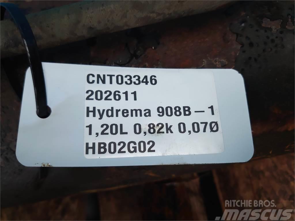 Hydrema 908B Hydrauliikka