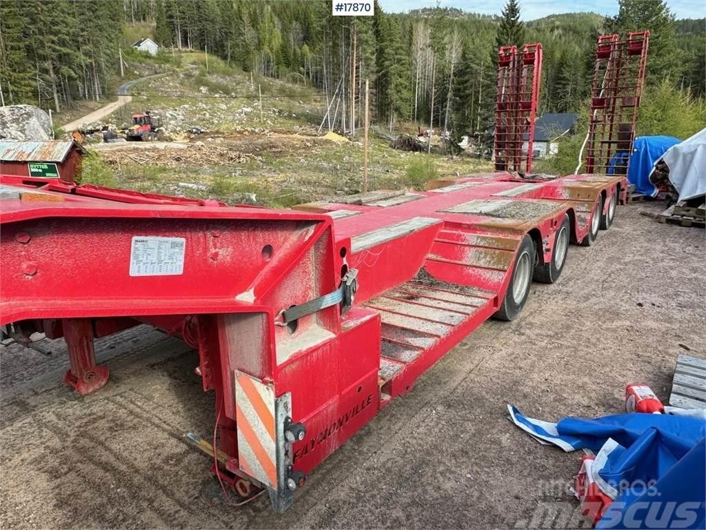 Faymonville TL40 Machine trailer w/ hydraulic driving bridge Muut perävaunut