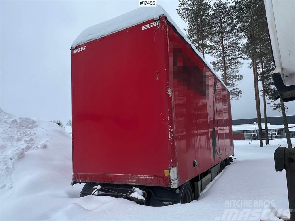  Høs cabinet trailer w/ full side opening. Muut puoliperävaunut