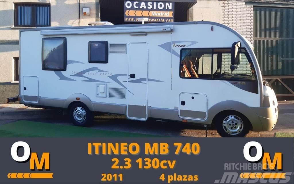  Autocaravan Integral Itineo MB740 Asuntoautot ja asuntovaunut