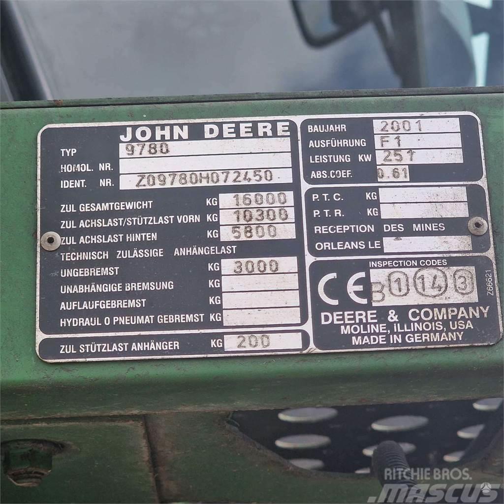 John Deere 9780 CTS Muut maatalouskoneet