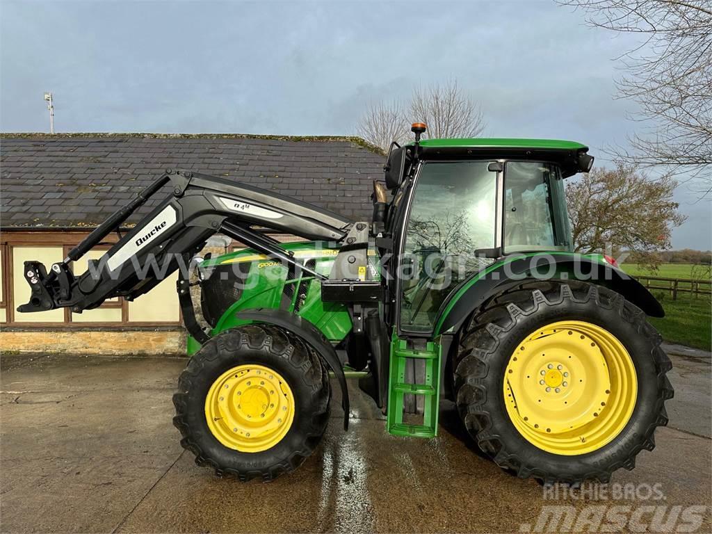 John Deere 6100MC Tractor c/w 2019 Quicke Q4M Loader Traktorit
