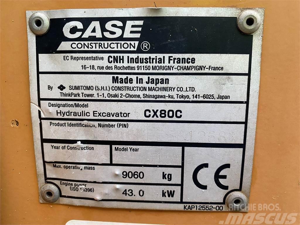 CASE CX 80 C Telakaivukoneet