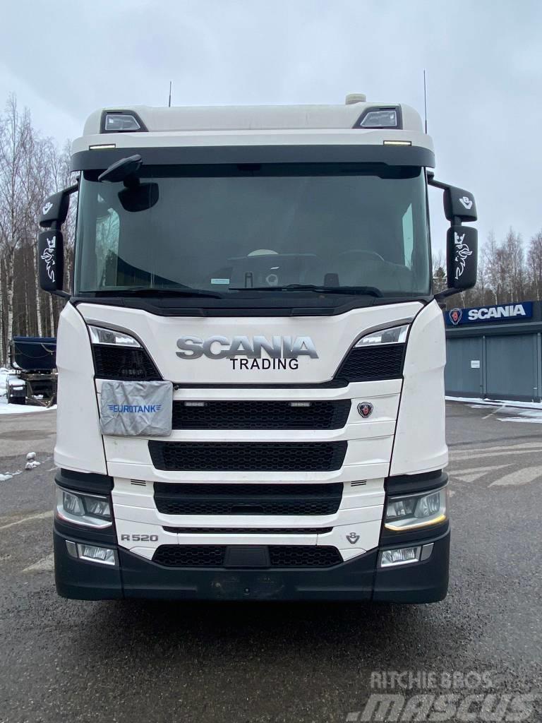 Scania R520 8x4 Retarder Full Air ADR Kylmä-/Lämpökori kuorma-autot