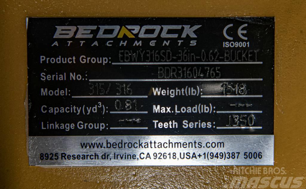 CAT 36" Severe Rock Bucket CAT 315D/F,316E/F,318D2/F Muut