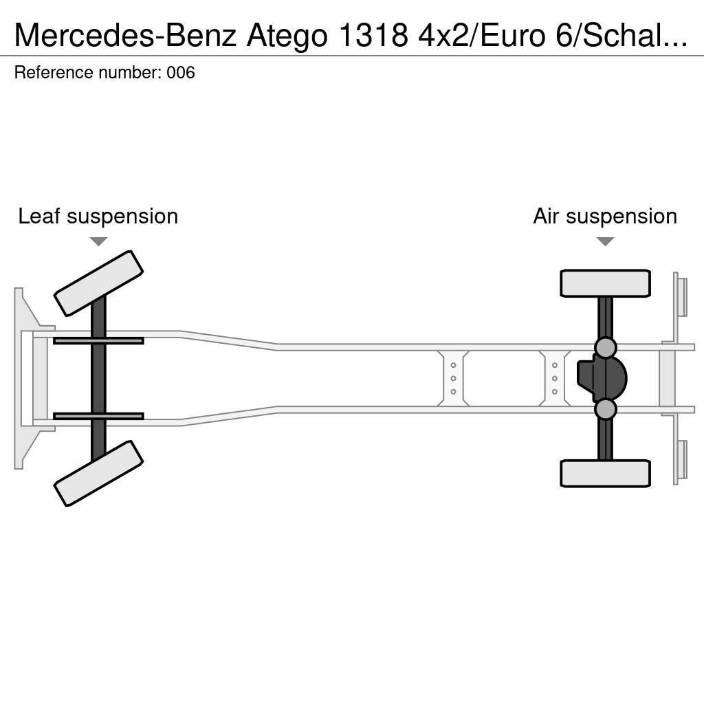 Mercedes-Benz Atego 1318 4x2/Euro 6/Schaltung/Klima/1218 Kuorma-autoalustat