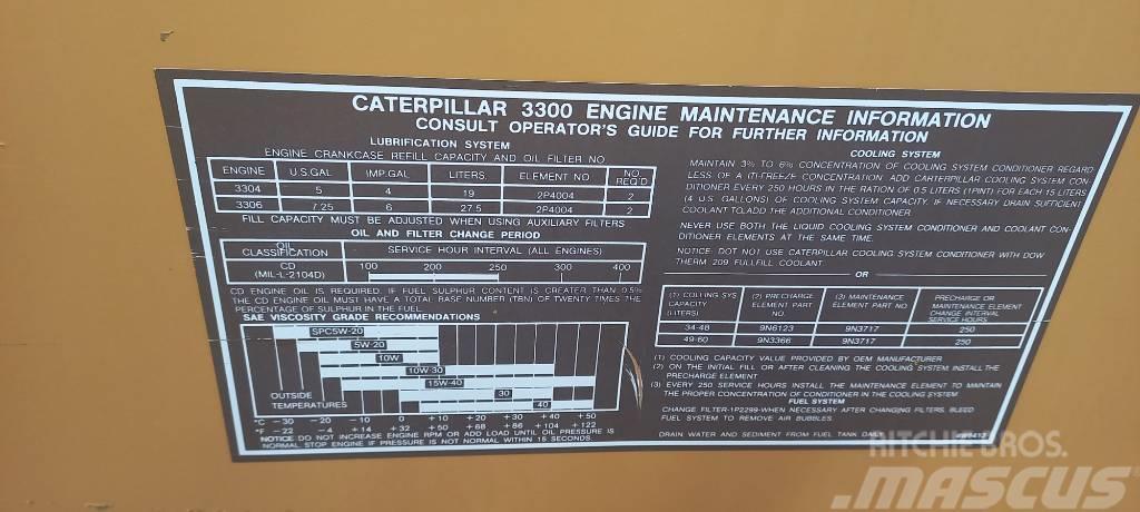CAT 3306 Dieselgeneraattorit