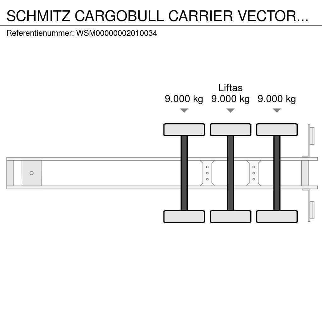 Schmitz Cargobull CARRIER VECTOR 1950 + 2.58 HEIGHT + LIFT 10-24TUV Kylmä-/Lämpökoripuoliperävaunut