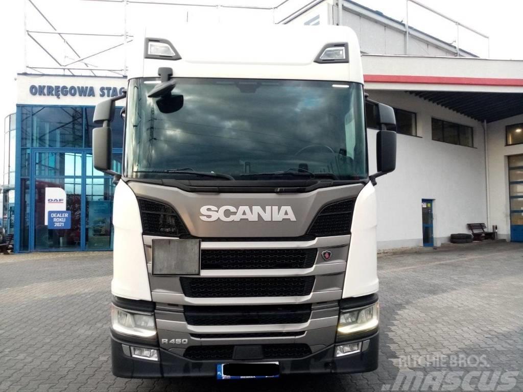 Scania R 450 TOPLINE Vetopöytäautot