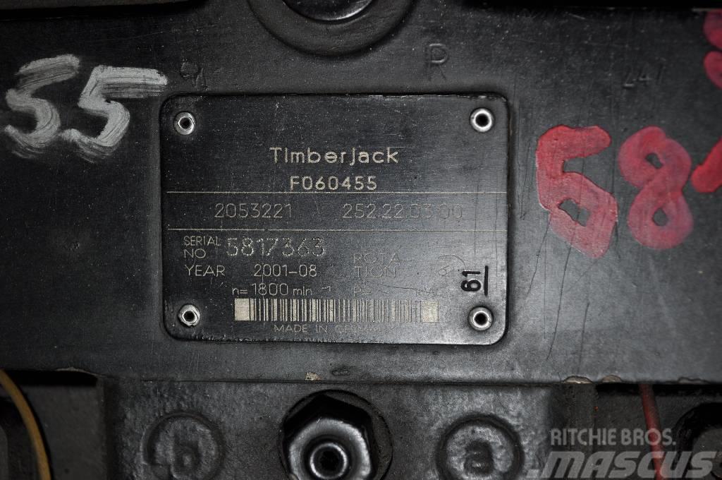 Timberjack 1270C Pompa jazdy F060455 Hydrauliikka