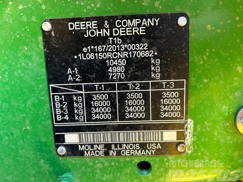 John Deere 6R150 inkl. PowerGuard bis 03/25 oder 1000std Traktorit
