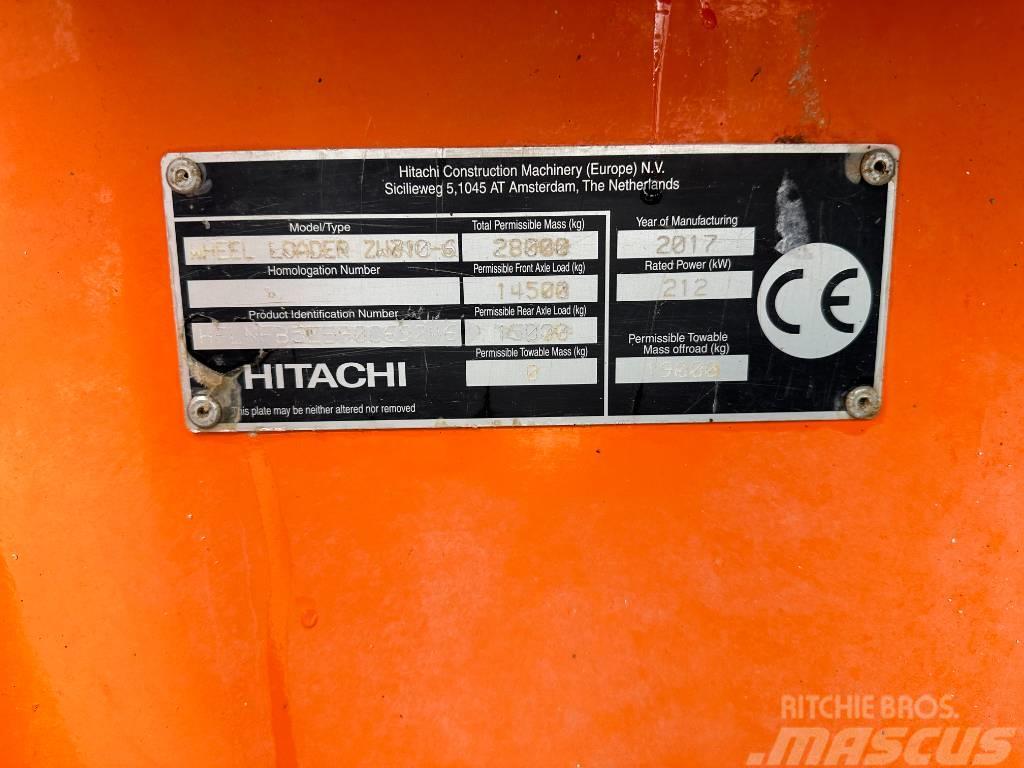 Hitachi ZW  310-6 Wagge Pyöräkuormaajat