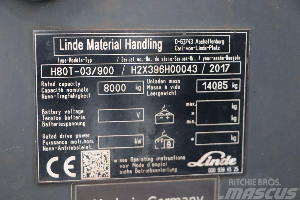 Linde H80T-03/900 Nestekaasutrukit
